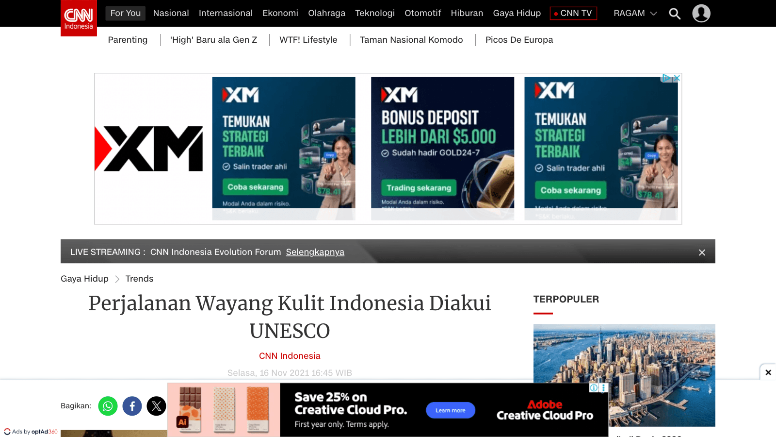 Perjalanan Wayang Kulit Indonesia Menuju Pengakuan UNESCO sebagai Warisan Dunia