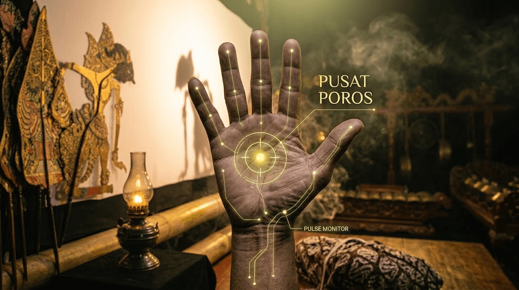Gestur 01: Pusat Poros Telapak Tangan